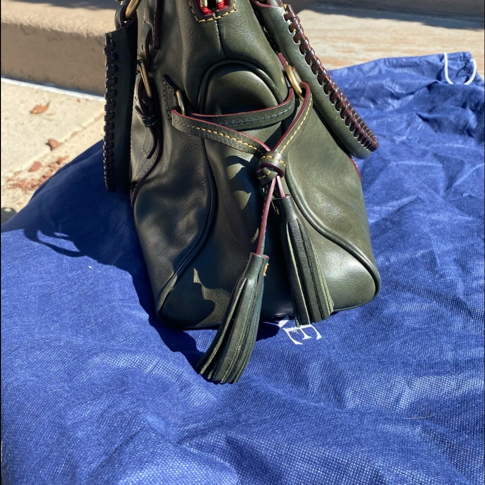 Rare Dooney & Bourke | Florentine Domed Buckle Satchel - Picture 9 of 15